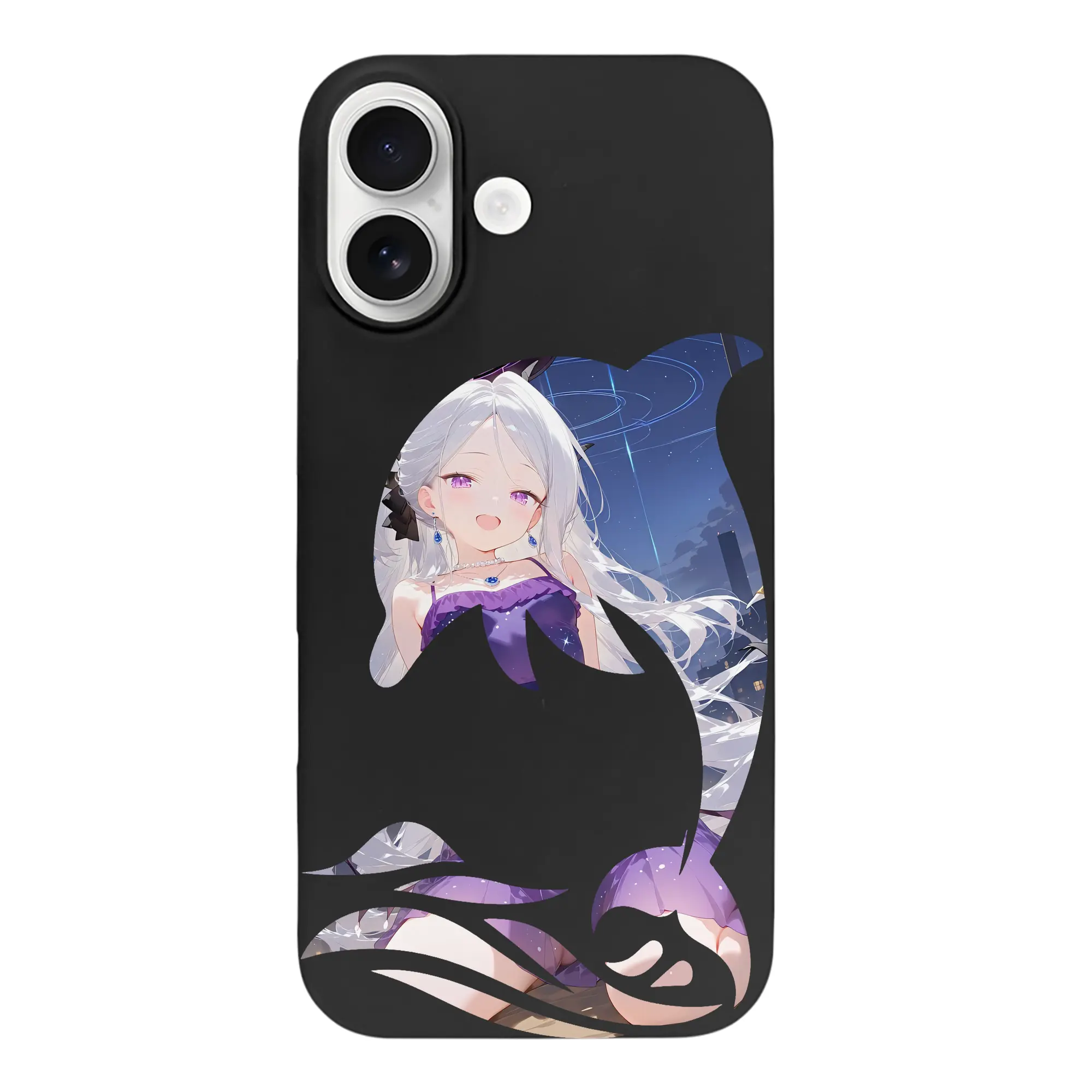 ブルーアーカイブ グッズ 空崎ヒナ - iPhone 17 シリーズ シリコンケース 薄型 耐衝撃 指紋防止 ソフトタッチカバー 精密フィット 傷防止 保護ケース iPhone 17/17 Air/17 Pro/17 Pro Max 対応